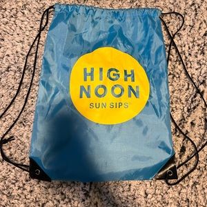 High Noon Nylon Drawstring Bag